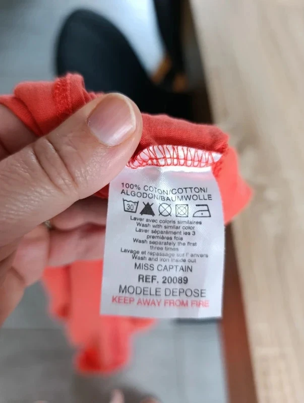 Vestido longo coral Miss Captain T2/M 100% algodão strass verão praia boêmio – photo 11